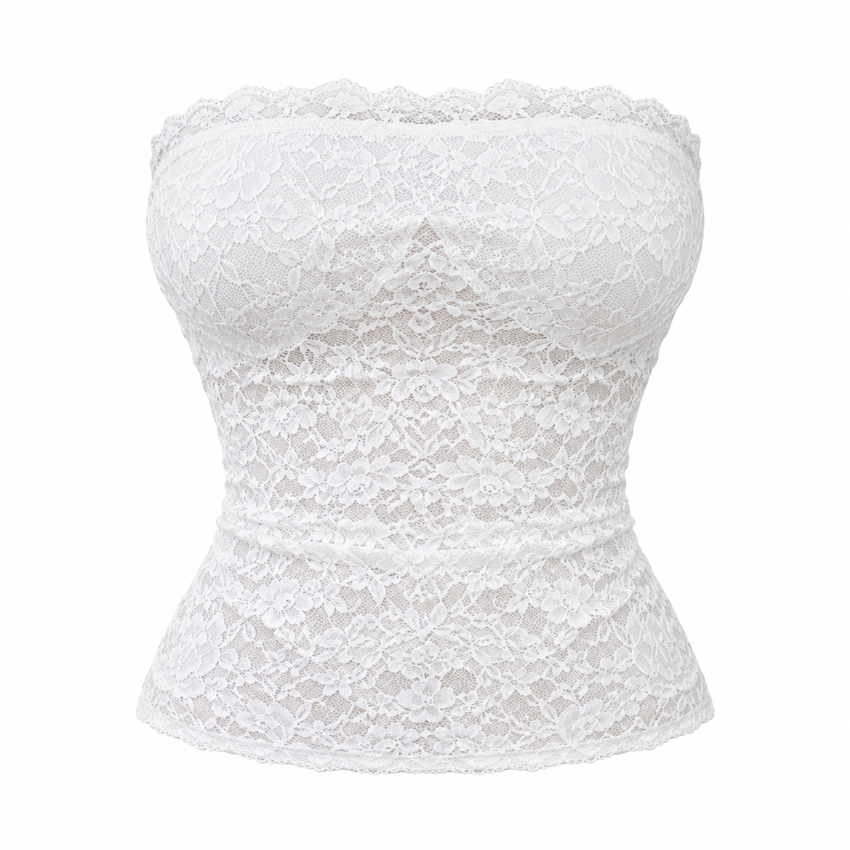 Devine Lace Tube Top