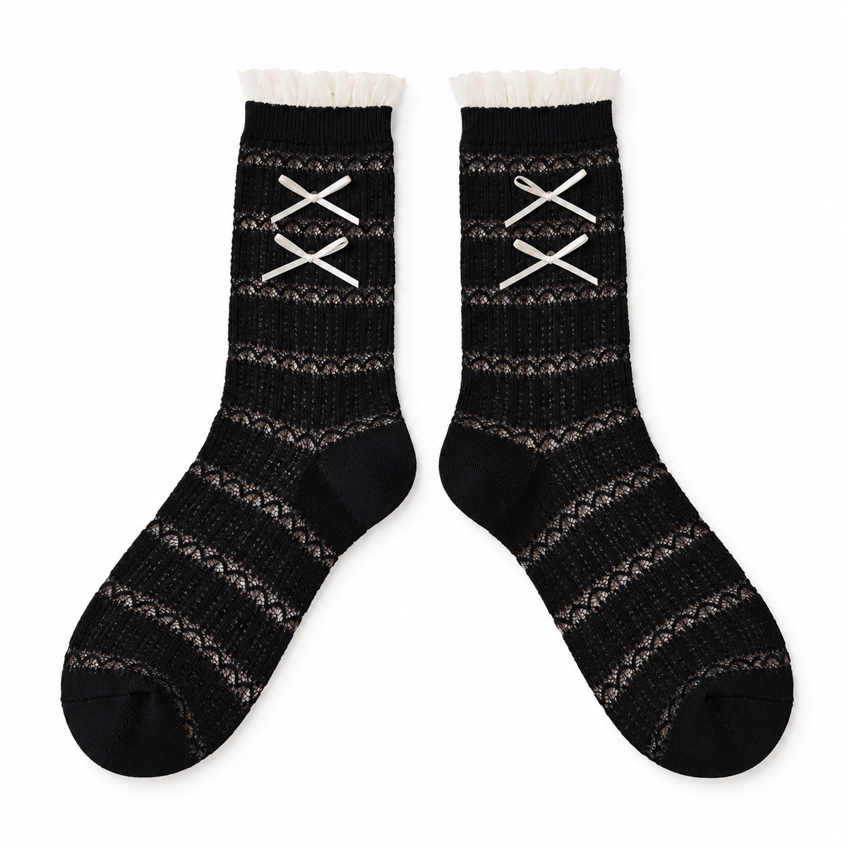 Ribbon Bows Socks