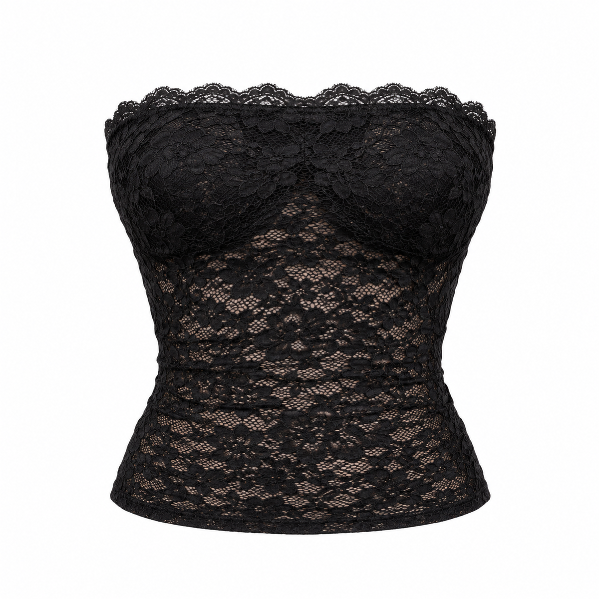 Devine Lace Tube Top