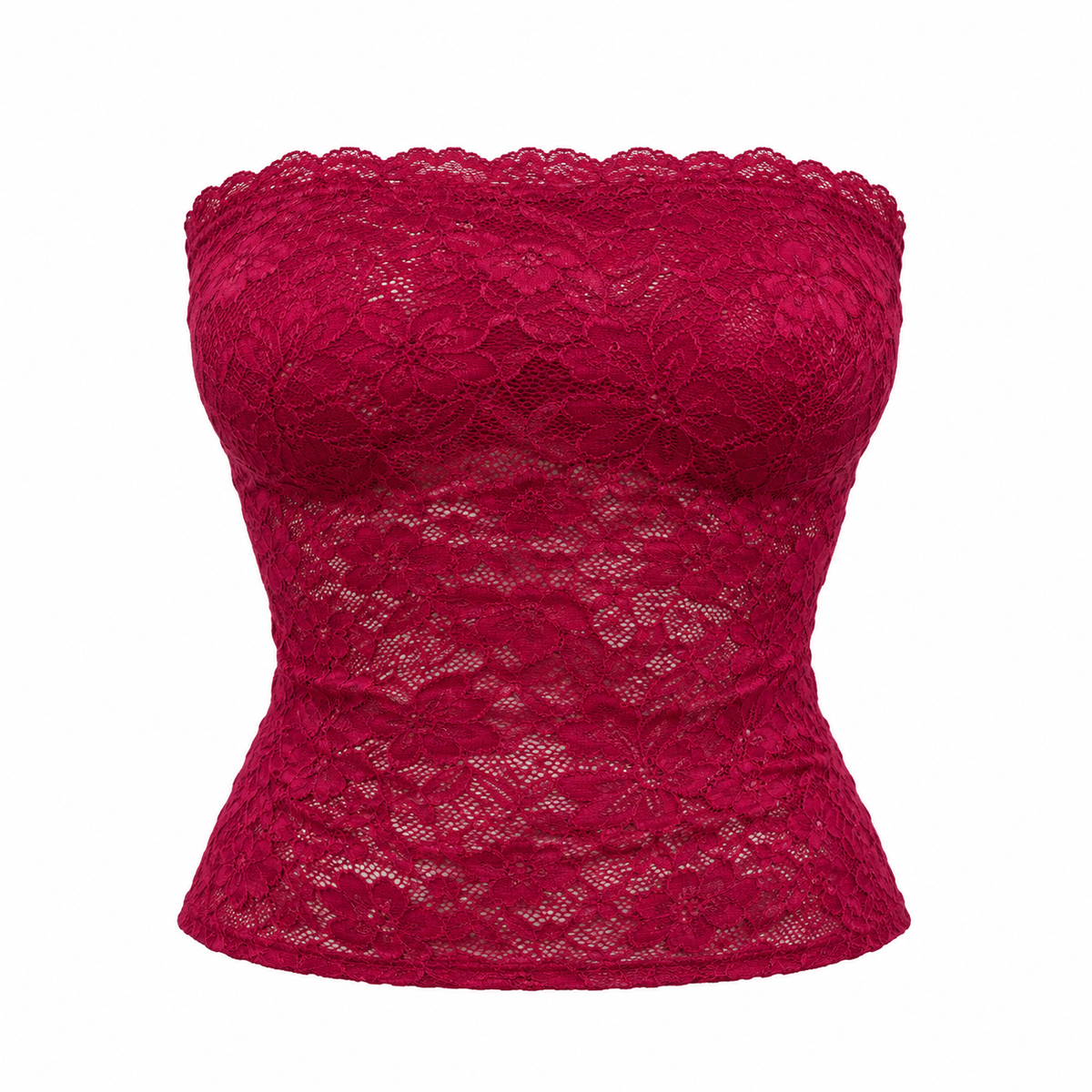 Devine Lace Tube Top